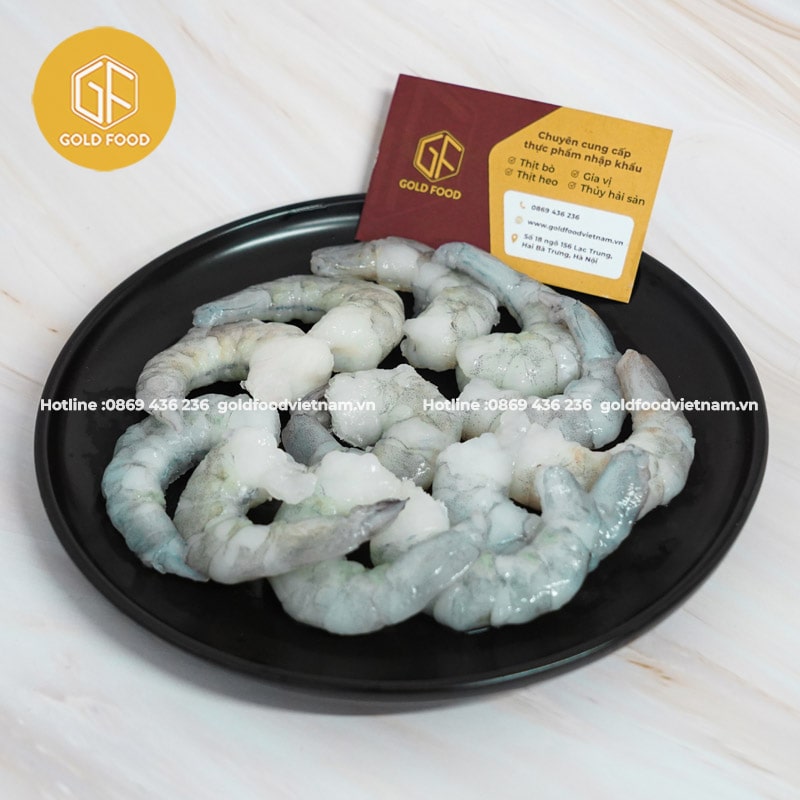 Tôm thẻ bóc nõn (khay 300gr)