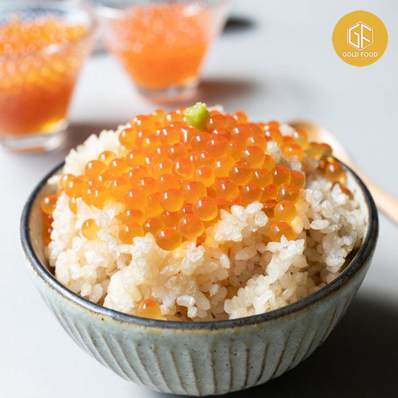 Trứng cá hồi tẩm vị nước tương Nhật Bản - Salmon Roe (500gr/hộp)