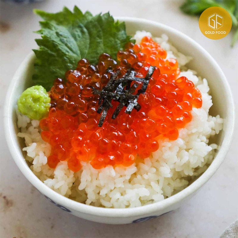 Trứng cá hồi tẩm vị nước tương Nhật Bản - Salmon Roe (500gr/hộp)